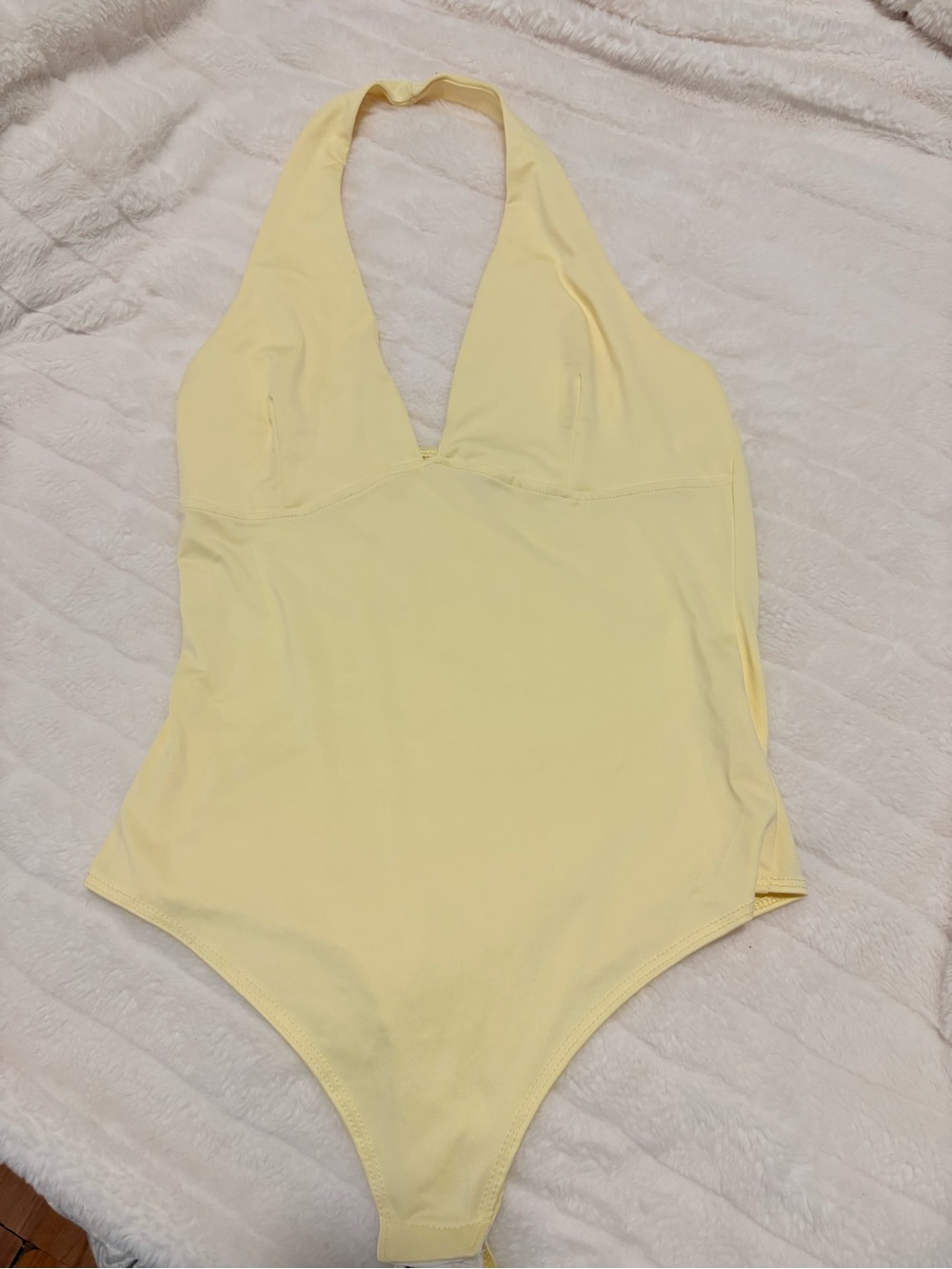 Yellow One-Piece Swimsuit Like New